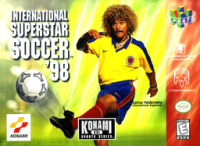 Jikkyou World Soccer: World Cup France '98 JP Nintendo 64 JP box art